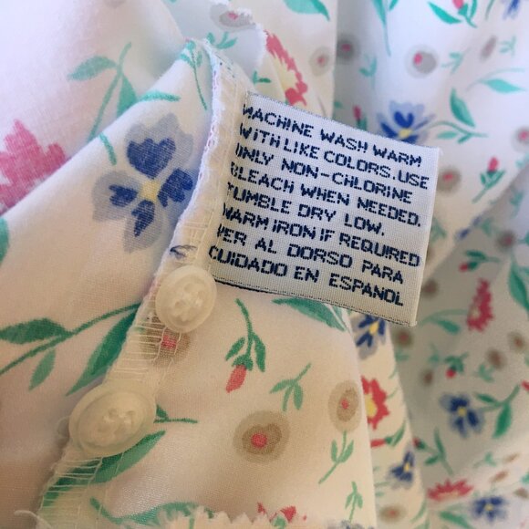 90s 'Cabin Creek' Country Floral Button Down - Picture 5 of 6